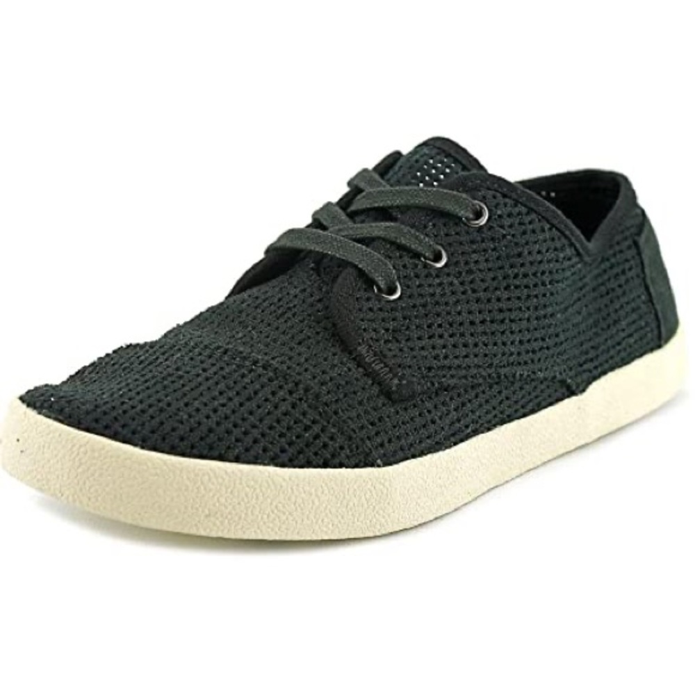 TOMS Paseo Black Canvas Sneaker never worn